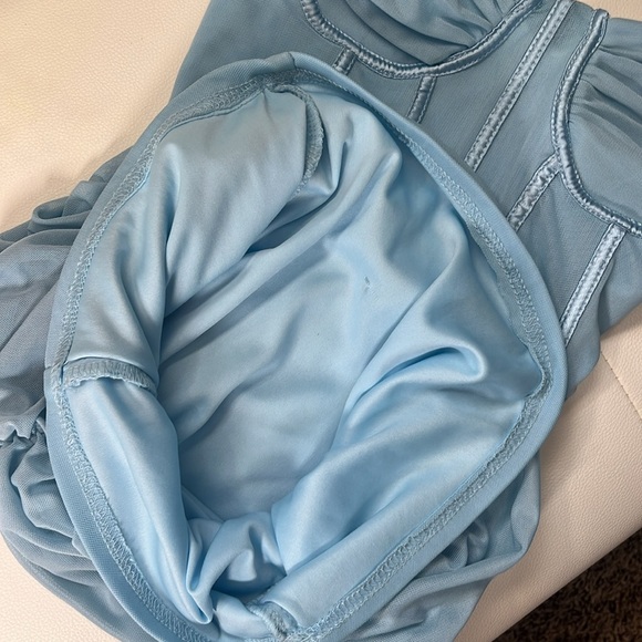 Homecoming Christmas dress. Size small blue - Picture 6 of 7